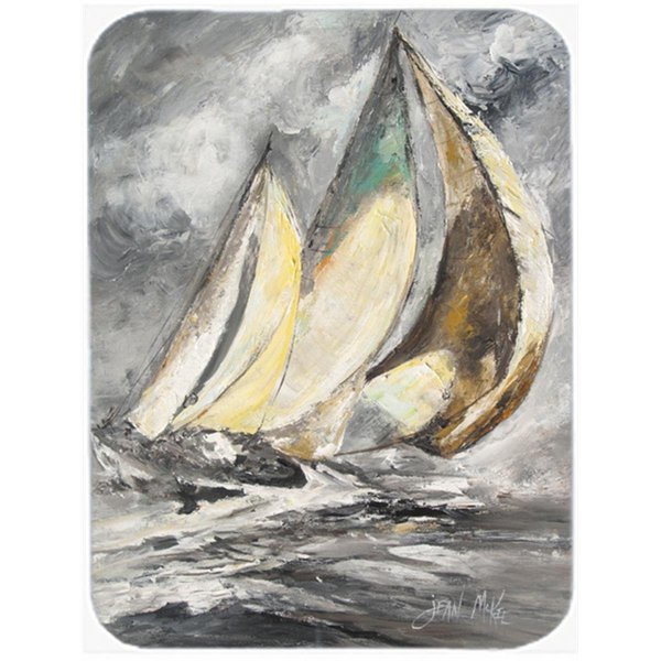 Carolines Treasures Boat Full Sailboats Mouse Pad- Hot Pad and Trivet JMK1166MP